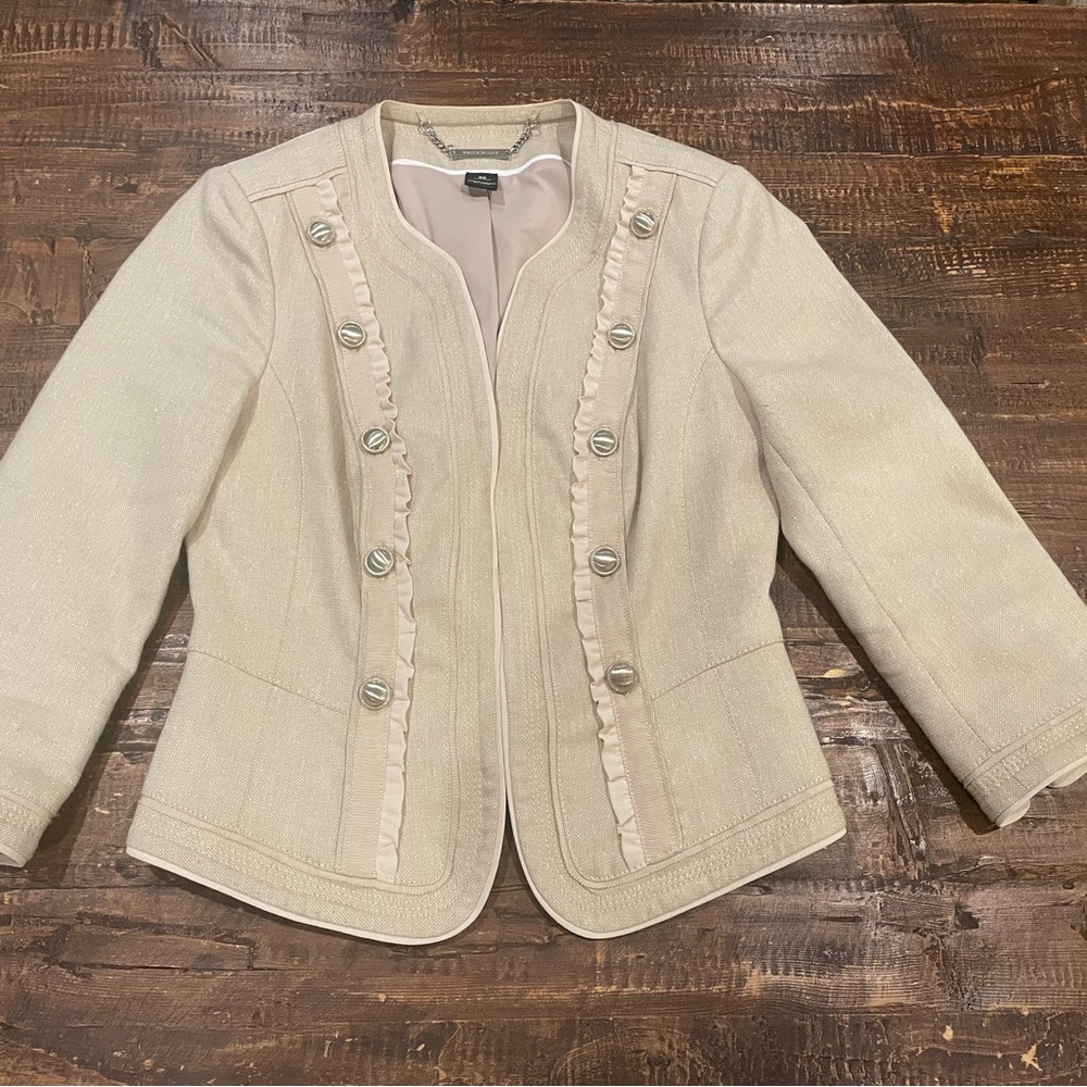 WHBM White House Black Market jacket size 00